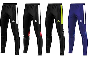 alpas Trainingshose Calcio Kinder - Jogginghose/Sporthose für Jungen & Mädchen | mit Reißverschluss | Bequem, Atmungsaktiv | Ideal für Schule, Sport & Freizeit | Größen 116-176