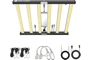 Phlizon FD4000 plante LED Grow Light pour 4x4ft 5x5ft plante d'intérieur couverte chrysanthème dimmable par UV - IR Full Spectrum Grow light