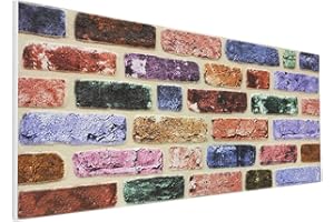 DELLEDECOR 3D Brick Effect Wall Panels Decorative Wall Ceiling Tiles CLADDING POLYSTYRENE Panel Tile 50x100cm (DL116)