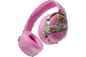 Skullcandy Crusher ANC 2 Wireless Over-Ear Bluetooth Headphones with Multi-Sensory Bass, Active Noise Cancelling, Up to 60 Hours Battery, Microphone for iPhone Android - Realtree Edge Colors Pink
