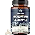 Magnesium Glycinate 400mg | Chelated Bisglycinate for Muscle Relaxation, Bones, Heart, Nerve, Sleep & Calm Support for Women & Men | High Absorption Magnesium Chelate Supplement | 120 Capsules