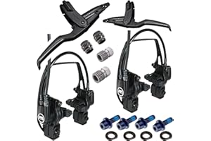 F26 Magura HS11 - Freno de llanta hidráulico para bicicleta Evo2 Trekking City Ebike Tour Freno delantero y trasero completo