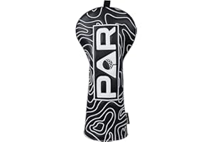 BIG TEETH Golf Club Head covers Irons/1FH/Driver/Fairway/Hybrid/Putter PU Leather PAR Pattern
