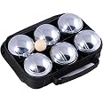 Jeu De 6 Boules De Pétanque En Plastique Pour Enfants - Avec Cochonnet Et Panier - Jeu De Plein Air Dès 3 Ans