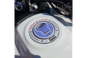 Resin Bike Adhesivos de Moto Compatibles con Honda Transalp XL 750 2023-2025. Protección del Tapa del Tanque de Choques y Arañazos de Moto. Adhesivo 3D Resinado - Made in Italy