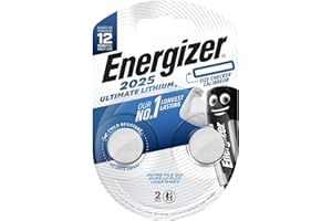 Energizer E301319400 Spezialbatterie/Lithium CR-Typ 2025 2 Stück Chrom