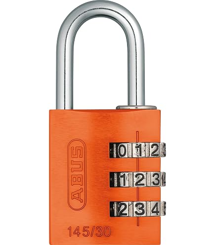 Abus 155/40 Cadenas à Combinaison Argenté/Noir - Sécurité Fiable