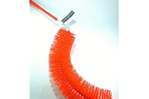 AlcoFermBrew Brosse pour Dame Jeanne courbé 73cm - Goupillon courbé pour Dames-jeannes