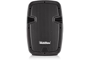 SubZero Altavoz activo para megafonía de 8" con reproductor multimedia digital y Bluetooth