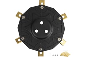 DIJIA Disco de corte para 6 cuchillas, con cuchilla, tornillos, compatible con Worx Landroid S&M (hasta 2020), Landxcape, Kress y Einhell
