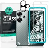 Ibywind 2 Pieces Screen Protector for Xiaomi Poco F6 5G/Redmi Turbo 3 5G 6.67 inch+1 Piece Camera Protector+1 Piece Carbon Fi
