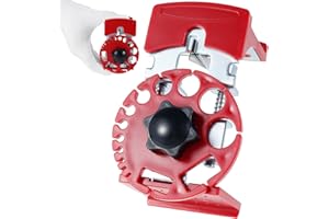 BOBASH Pinza Spelafili Elettricista, 11×7×6cm Macchina Spelafili Manuale, 24-0AWG, Pinza Spelafili Automatica per Spelatura e Taglio Cavi, Spelafili Elettricista 2 in 1 per Fili di Diverso Diametro