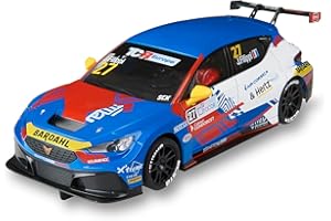 SCALEXTRIC - Coche de Carreras Advance - Coche Slot Escala 1:32 (Cupra León Competición - J. Filippi)