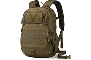 HALOVIE Sac à dos Tactique Militaire 30L, Ultraléger Sac à dos de Randonnée Sac Crossfit pour Voyages Excursion Camping Pêche