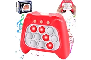Pipihome Pop It Electrónico, Popit Electrónico Quick Push, Sensory Fidget Toy Regalitos Cumpleaños Niños Juguetes Niños Kawaii, Rompecabezas máquina de Juegos Aliviar el Estrés