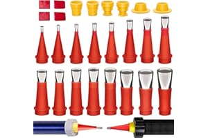 ZZRSYJ 26Pcs Calfeutrage Buse Applicateur Réutilisable,Universel Kit D'outils De Buse En Caoutchouc Avec Base,Buses de Finition de Calfeutrage Différentes Tailles pour Salle de Bain/Cuisine/Fenêtres
