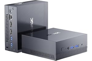 ACEMAGIC Mini PC CK11 Intel Core i5 11320H(jusqu'à 4,5 GHz) 16 Go DDR4 512 Go NVME SSD, Win 11 Pro Mini Ordinateur de Bureau pour Les Jeuxavec Iris XE Graphics 96EU TypeC Triple écran WiFi6 BT5.2