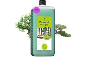 Konfitee Bonsai Dünger Flora Boost 1000ml I Für bis zu 200L Gießwasser I Für Junge & alte Bäume geeignet I Flüssiger Blatt- & Wurzeldünger I 100% natürlicher Pflanzendünger