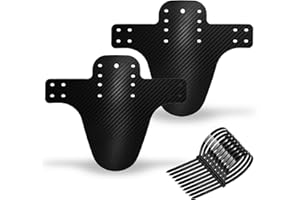 SOSOLOVE Parafango Bici Parafango Bici, Regolabile Bicicletta Mudguard Set, Universale Parafanghi Posteriore Anteriore Biciclette, Set di 2 Pezzi, per Mountain Bike Bici, Corsa