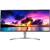 LG 38WK95C Monitor da 38", Curvo, 21:9 UltraWide LED IPS HDR 10 (3840 x 1600), Radeon FreeSync 75 Hz, Multitasking…
