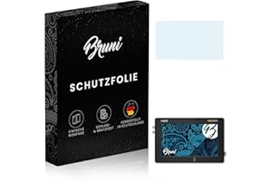 Bruni Schutzfolie kompatibel mit Blackmagic Design Video Assist 5 12G HDR Folie, glasklare Displayschutzfolie (2X)