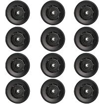 Puleggia Universale In Nylon Da 90 Mm Con Cuscinetto 6202Z – Ricambio Per Macchine Palestra, Lat Pulldown, Smith Machine E Fai-da-te