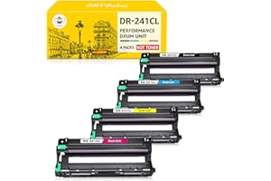 CMYBabee DR-241CL DR 241CL Kompatibel für Brother DR-241CL für MFC-9332CDW Trommeleinheit Brother DCP-9022CDW MFC-9142CDN HL-3142CW HL-3152CDW HL-3150CDW HL-3140CW MFC 9332CDW Trommel(4 Pack)