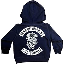 Pull A Capuche "Sons Of Anarchy SAMCRO - Le Pratique Du Motard
