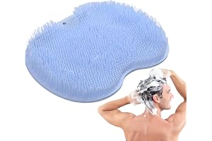 Niesel fotmassagematta – halkfri baksida badtvättdyna, inomhus- och utomhusfot- och ryggbricka och massagematta, för duschbadkar hotell