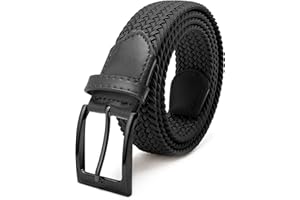 Fairwin Mens Belt, Elastic Belt Men Elastic Belt Women, Belts for Men Women, Stretch Belt for Men Women - Nice Men's Gift Choice