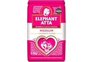 Elephant Atta Medium Chapatti Flour, 1.5kg