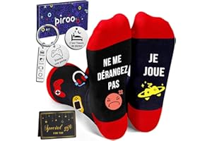 PIROO Chaussettes Drôles Homme Rigolote avec Porte-clés Chaussette Jeu Amusantes Fantaisie Cadeaux Nouveauté pour Homme Cadeau Noël Papa Amie Famille Fête des Pères