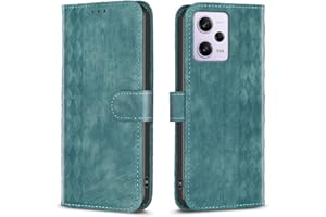 CASAFUNY Funda para Xiaomi Redmi Note 12 Pro 5G Carcasa de Cuero PU Protección para Xiaomi Poco X5 Pro con Cierre Magnético Ranura para Tarjeta Flip Case Cover para Xiaomi Redmi Note 12 Pro 5G, Verde