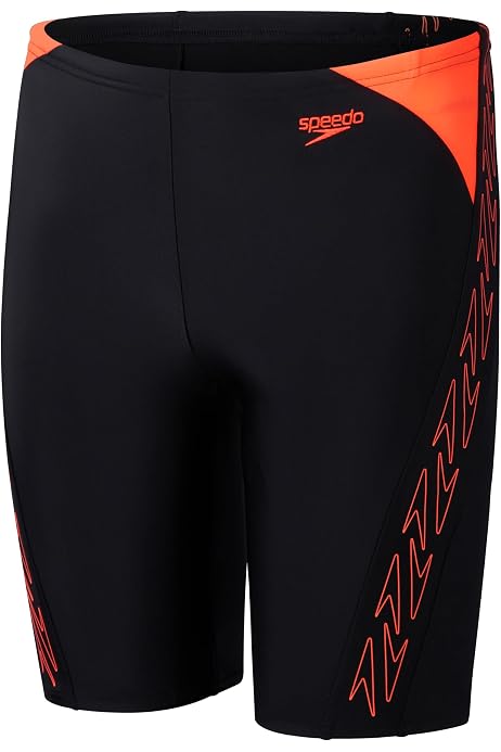 Maillot De Natation Speedo Hyperboom Panel Jammer - Garçon, Lagoon Blue, Taille 13-14 Ans