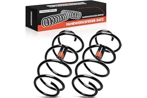 Frankberg 2x Coil Spring Front axle Compatible with O.c.t.a.v.i.a II 2007-2013 E,O,S 2006-2015 Golf VI V 2007-2013 J,e,t,t,a III IV 2005-2015 Replace# 1K0411105AQ