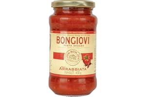 BONGIOVI BRAND Bongiovi Pasta Sauce Arrabbiata, 400 g (Pack of 6)