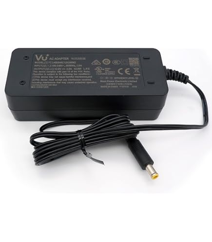 Alimentation Origine VU+ Zero 4K/HD | 12V 2A | Bloc Secteur Récepteur Satellite