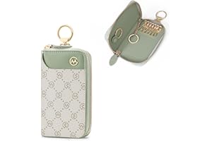 GOLF SUPAGS Portachiavi Porta Carte da Donna in Pelle PVC Portafoglio per Chiavi, Organizer per Denaro Portachiavi Borsa Borsellino