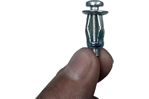 EASYSAC EasyNut - Chevilles à expansion avec vis M5, spécial paroi mince (lot de 20)