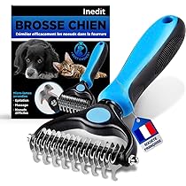 Cleanpet's Spazzola Per Gatti Cani Pelo Corto, Autopulente Spazzola Toelettatura Per Animali Domestici, Manico Antiscivolo, Un Pulsante Per Rimuovere I Peli Blu 2 2