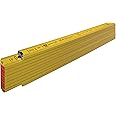 Stabila Holz-Gliedermaßstab Type 707, 2 m, gelb, metrische Skala, 01304
