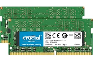 Crucial RAM 16Go Kit (2x8Go) DDR4 2666MHz CL19 Mémoire pour Mac CT2K8G4S266M