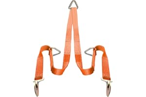 JOCBINLTD Noryb Winch Brother Strap Floating D Ring Equal Even Pull Recovery Trailer Axle Hook