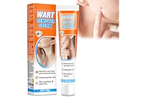 WONSHINE Wart Remover Cream 20g, Effective Verruca Treatment Corns, Moles and Calluses, Skin Tag Remover, Mole Removal for Body and Hand (20g)