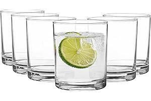 Glasmark KROSNO 1992 Juego de Vasos 6 Piezas Vasos para Beber Vasos de Agua Vasos de Bebida Vasos de Jugo Vasos de Whisky y Cóctel Aptos para Lavavajillas 6x230 ml