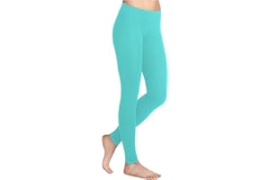 Missloved Plain Stretchy Viscose Lycra Leggings Sizes UK 8-26 * 30 Colours *