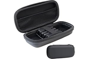 Butyeak Darttasche, Dartpfeile-Organizer, Eva Dartkoffer, Tasche für 4 Dartpfeile, Dartszubehör, Schwarz