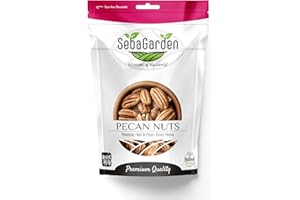 ‎SEBA GARDEN Seba Garden Pekannüsse, Pekannusskerne 1 kg, ungesalzen, natürlich glutenfrei, ohne Konservierungsstoffe, ohne Gentechnik, Keto, Paleo, vegan