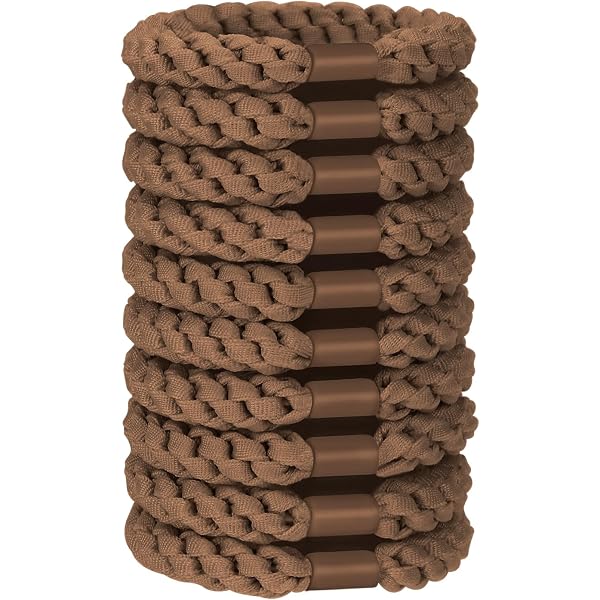 120 Haargummis Für Dickes Haar – 4 Mm, Elastisch & Haarschonend Für Pferdeschwanz & Zöpfe