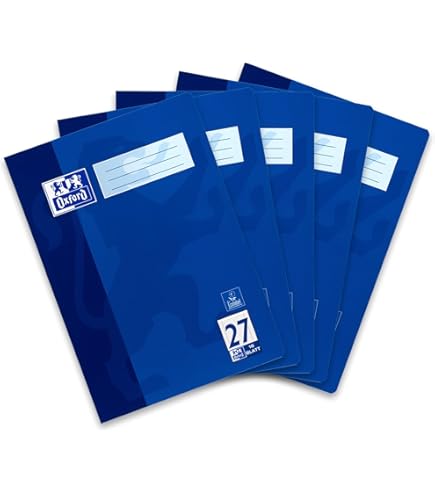 Brunnen Vivendi 104472602 School Notebook A4 16 Pages 5 Mm Squared With Margin Ruled Exercise Book 26